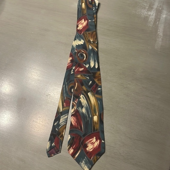 ALEXANDER Lloyd silk tie - Picture 1 of 4